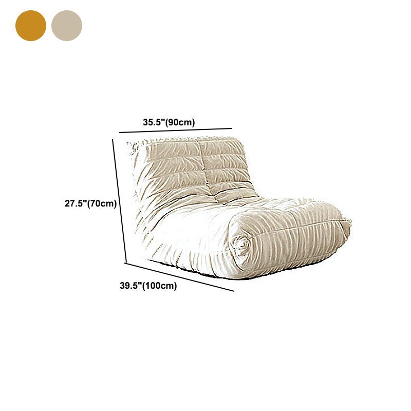 Modern de almohada cosida de almohada en sofá resistente a la mancha beige/naranja