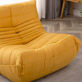 Ultra-Modern Tufted Cushions Armless Living Room Standard Seating