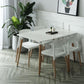 Plastic Dining Chairs Contemporary Open Back Dining Side Furniture in Matte Finish Clearhalo 'Dining Chairs' 'Dining Tables & Seating' 'dining_chair' 'furn' 'furn_dining_chair' 'Furniture' 'Kitchen & Dining Furniture' 1200x1200_922b1e42-b102-44df-8313-14401ed76dec