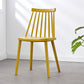 Contemporary Plastic Dining Chair Slat Back Side Chair in Matte Finish for Home Clearhalo 'Dining Chairs' 'Dining Tables & Seating' 'dining_chair' 'furn' 'furn_dining_chair' 'Furniture' 'Kitchen & Dining Furniture' 1200x1200_922c2181-7464-4115-af48-b0b13a2ac9dc