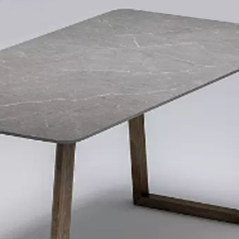 Modern 1/4/5/7 Pieces Dining Furniture Stone Rectangle Dining Chairs Set in Gray Clearhalo 'Dining Room Sets' 'Dining Tables & Seating' 'dining_room_set' 'furn' 'furn_dining_room_set' 'Furniture' 'Kitchen & Dining Furniture' 1200x1200_922cdd0d-da6b-46de-adae-4e5e58e97f7a