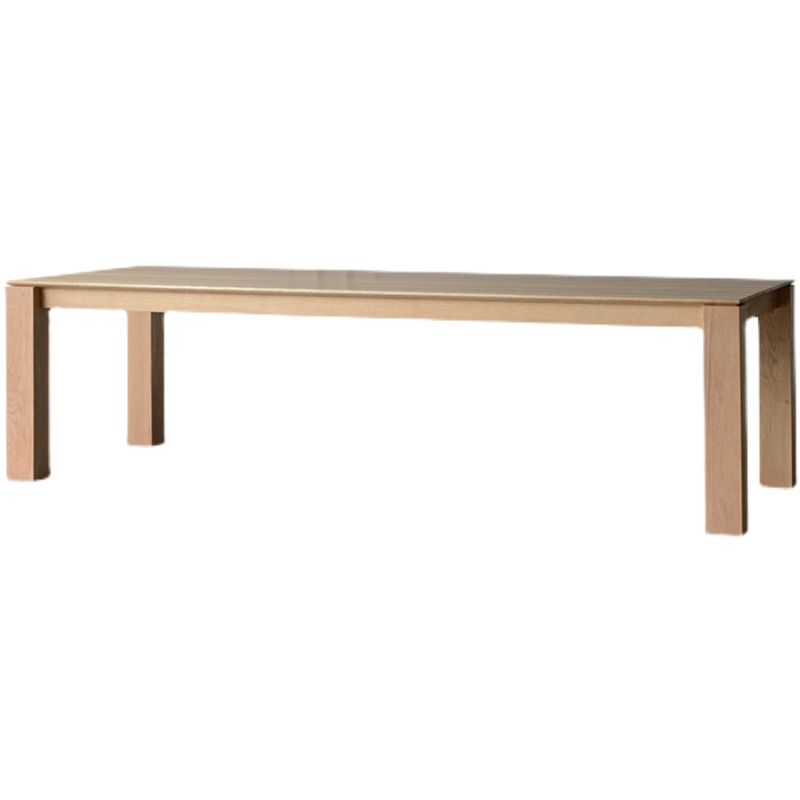 Rectangle Dining Table Modern Solid Wood Fixed Table with 4 Legs Clearhalo ' dining_table' 'Dining Tables & Seating' 'Dining Tables' 'furn' 'furn_dining_table' 'Furniture' 'furniture_dining_table' 'Kitchen & Dining Furniture' 'kitchen&dining_furn' 'kitchen' 'kitchen_dining_table' 1200x1200_922f2508-be56-478e-8462-7a9784d196fc
