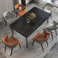 Metal Indoor Upholstered Chair with Arms Metallic Finish Open Back Side Chair