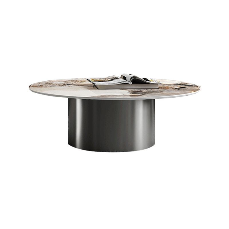 Pedestal Round Coffee Table Glam Slate Nesting Coffee Table Set Clearhalo 'Coffee & Accent Tables' 'Coffee Tables' 'coffee_tables' 'furn' 'furn_coffee_tables' 'Furniture' 'Living Room Furniture' 1200x1200_9235556e-684a-4c09-bc36-0e8e81230ad7