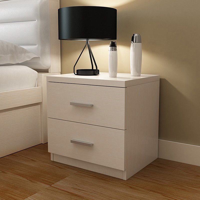 18 inch H Nightstand Imitatie Wood Lade opslag Modern bed nachtkastje