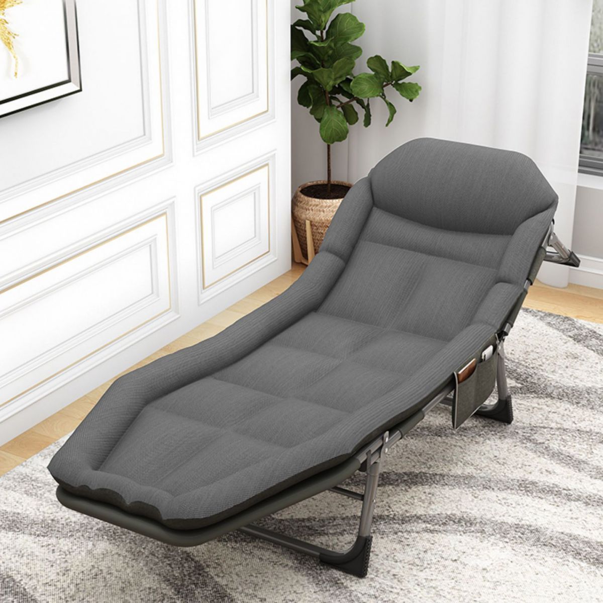 Fauteuil inclinable standard à cadre métallique 25,59 "