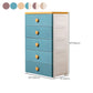 5-drawer Storage Cabinet with Legs Modern Non-Hanging Armoire