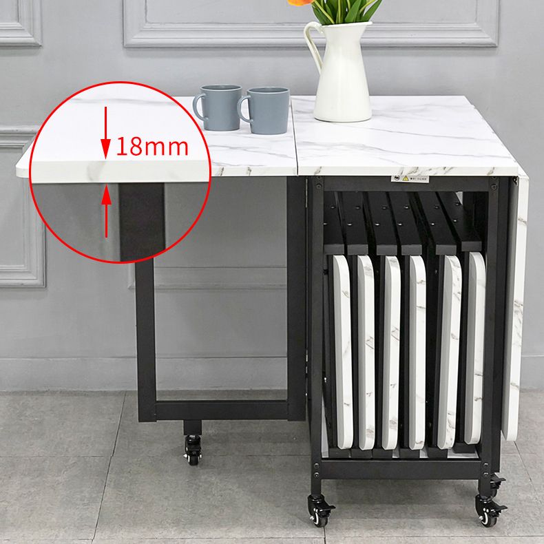 Contemporary Style Sintered Stone Dining Table with Removable Leaf and Trestle Base Clearhalo 'Dining Room Sets' 'Dining Tables & Seating' 'dining_room_set' 'furn' 'furn_dining_room_set' 'Furniture' 'furniture_dining_room_set' 'Kitchen & Dining Furniture' 'kitchen&dining_furn' 'kitchen' 1200x1200_923e4cbd-d0e8-4e09-b565-4b751e51bdbe