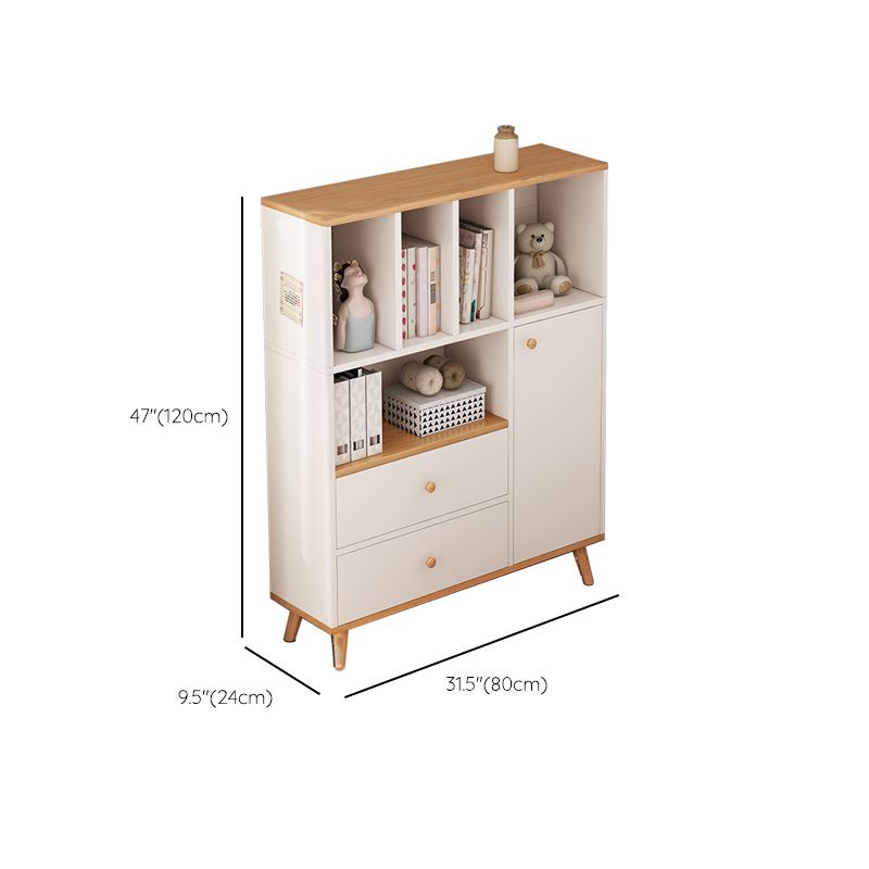 Contemporary Wood Chest Rectangle with Doors Side Cabinet with Shelves Clearhalo 'Cabinets & Chests' 'cabinets_chests' 'furn' 'furn_cabinets_chests' 'Furniture' 'Living Room Furniture' 1200x1200_923f7340-3202-4c3d-a065-ffe7029bf02b