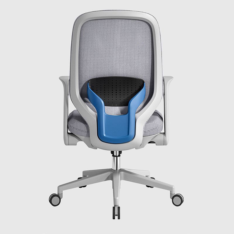 Contemporary Adjustable Microfiber Swivel Chair Conference High Back Office Chair Clearhalo 'furn' 'furn_office_chair' 'Furniture' 'Office Chairs' 'Office Furniture' 'office_chair' 1200x1200_923f931e-b8b8-427f-abfa-705db8849cb0