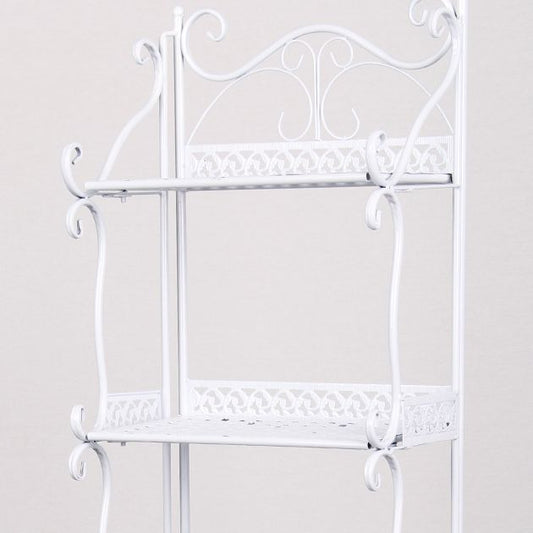 Metal Vertical Book Shelf Etagere Open Shelf Bookcase for Home