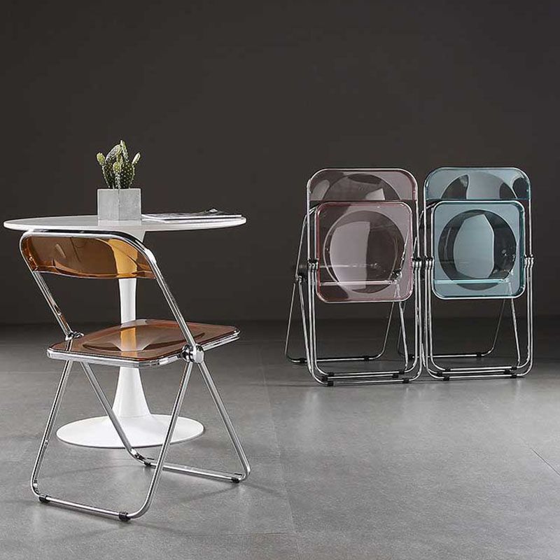 Industrial Style Open Back Dining Side Chair Plastic Dining Armless Chair Clearhalo ' kitchen&dining_furn' 'Dining Chairs' 'Dining Tables & Seating' 'dining_chair' 'furn' 'furn_dining_chair' 'Furniture' 'furniture_dining_chair' 'Kitchen & Dining Furniture' 'kitchen' 1200x1200_92437013-ab75-480d-ae1d-6e0292e4f03b