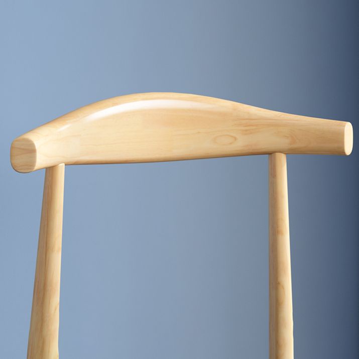 Scandinavian Wood Dining Chairs Indoor Armless Open Back Dining Side Chair Clearhalo ' kitchen&dining_furn' 'Dining Chairs' 'Dining Tables & Seating' 'dining_chair' 'furn' 'furn_dining_chair' 'Furniture' 'furniture_dining_chair' 'Kitchen & Dining Furniture' 'kitchen' 1200x1200_924ad8ab-bfb7-4c8d-b055-0030c66dc96f