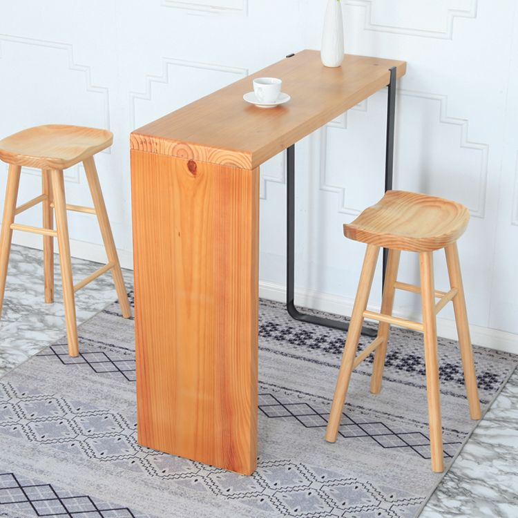 Modern Solid Wood Counter Stools Backless Contoured Seat Bar Stool for Shop Clearhalo 'Bar Furniture' 'Bar Stools' 'bar_stools' 'furn' 'furn_bar_stools' 'Furniture' 'Kitchen & Dining Furniture' 1200x1200_924af354-1b52-4cc3-9251-7060ef588680
