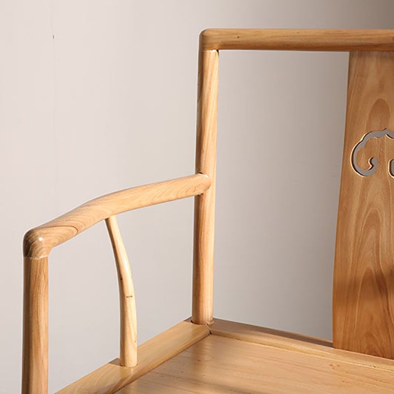 Traditional Style Dining Chairs Dining Arm Side Chair with Wooden Legs Clearhalo 'Dining Chairs' 'Dining Tables & Seating' 'dining_chair' 'furn' 'furn_dining_chair' 'Furniture' 'Kitchen & Dining Furniture' 1200x1200_924b4c50-9373-4e99-a5d6-beb179b72a24