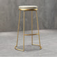 Scandinavian Style Bar-stool Round Leather Seat Counter Chair for Kitchen Bar Clearhalo 'Bar Furniture' 'Bar Stools' 'bar_stools' 'furn' 'furn_bar_stools' 'furniture_bar_stools' 'Kitchen & Dining Furniture' 'kitchen&dining_furn' 'kitchen' 'kitchen_furn' Furniture' 1200x1200_9250e383-4797-4d1a-b122-9786d621672f