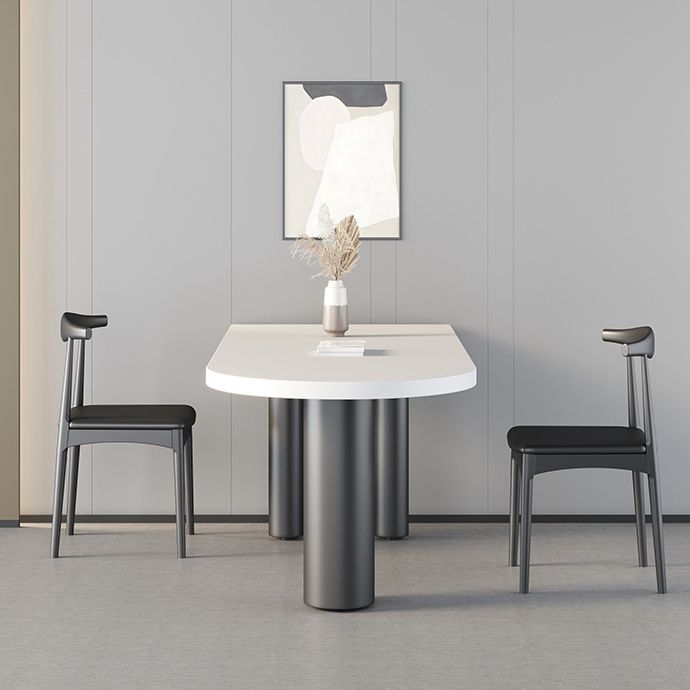 Free Form Solid Wood Indoor Table Restaurant Modern Wood Table with 3 Legs Clearhalo ' dining_table' 'Dining Tables & Seating' 'Dining Tables' 'furn' 'furn_dining_table' 'Furniture' 'furniture_dining_table' 'Kitchen & Dining Furniture' 'kitchen&dining_furn' 'kitchen' 'kitchen_dining_table' 1200x1200_92513d24-1dd4-456a-8a21-3ffd1dbe6a72