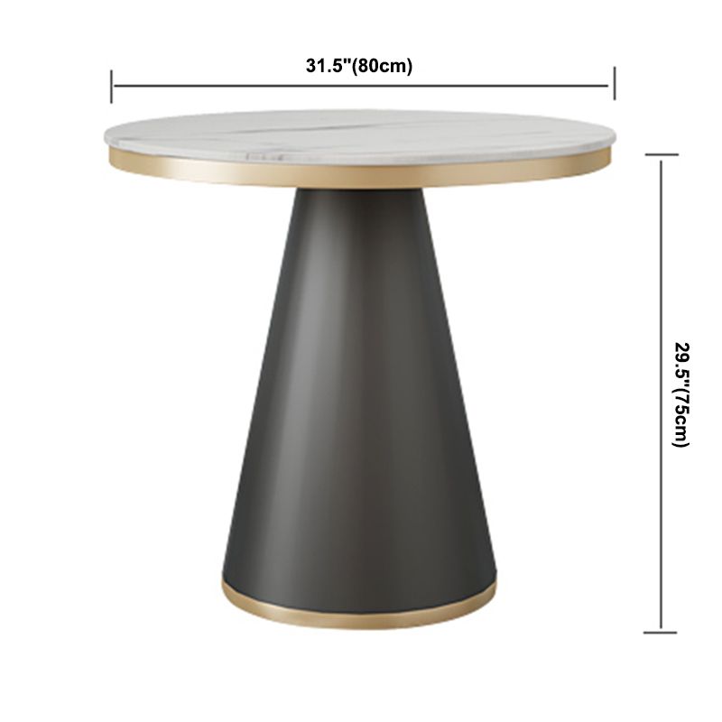 Traditional Luxury Style Dining Table White Sintered Stone Table with Black Frame Clearhalo ' dining_table' 'Dining Tables & Seating' 'Dining Tables' 'furn' 'furn_dining_table' 'Furniture' 'furniture_dining_table' 'Kitchen & Dining Furniture' 'kitchen&dining_furn' 'kitchen' 'kitchen_dining_table' 1200x1200_92520e56-a5a7-4578-984d-e2b91cd0c3c9