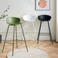 Modern Plastic Bar Stool Backrest Counter Stool for Living Room