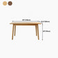 Contemporary Rectangle Solid Wood Table Standard Height Table Dining Table with 4 Legs Clearhalo ' dining_table' 'Dining Tables & Seating' 'Dining Tables' 'furn' 'furn_dining_table' 'Furniture' 'furniture_dining_table' 'Kitchen & Dining Furniture' 'kitchen&dining_furn' 'kitchen' 'kitchen_dining_table' 1200x1200_926036de-1610-49f4-9e98-dbbf2d338c61