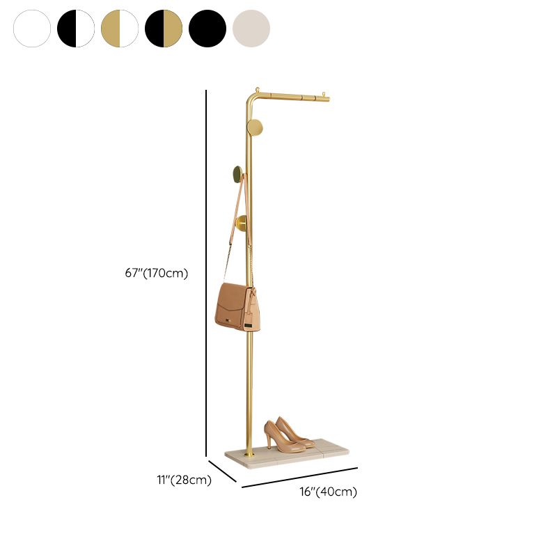 Splendido appendiabiti di ganci per appendiabiti per cappotto in metallo per la camera da letto