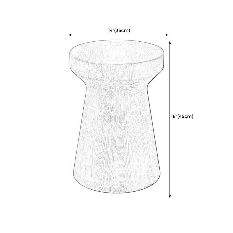 Pedestal End Table Natural/brown Round Wood Side End Table for Living Room Clearhalo 'Coffee & Accent Tables' 'End & Side Tables' 'end_side_table' 'end_side_tables' 'furn' 'furn_end_side_tables' 'Furniture' 'furniture_end_side_table' 'Living Room Furniture' 1200x1200_9262750d-7c05-4b18-bcb3-6bd4840c65c3