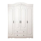 Franse landkledingkast Wood Soft Close Door Garderobe Closet met 2 la