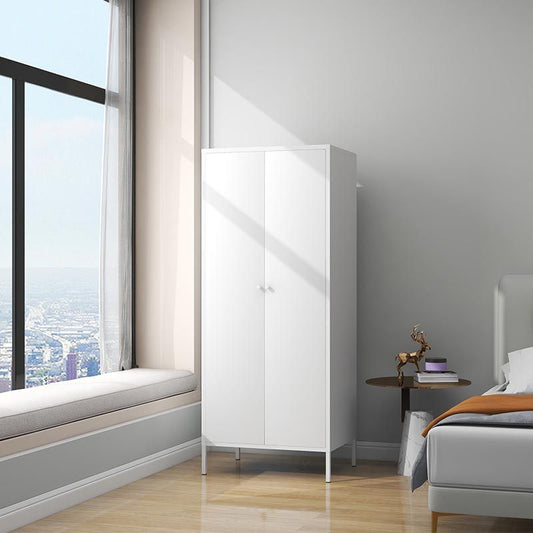 Contemporary Wardrobe Closet Steel Wardrobe Armoire for Bedroom