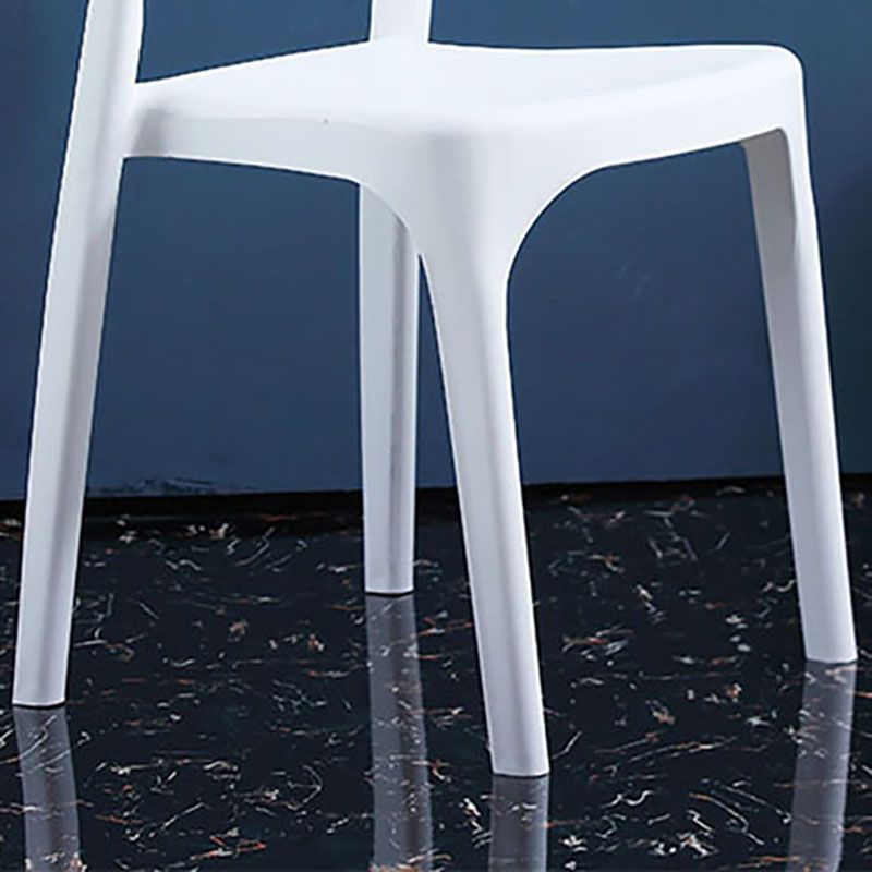 Contemporary Style Chair Kitchen Armless Chair with Plastic Legs Clearhalo 'Dining Chairs' 'Dining Tables & Seating' 'dining_chair' 'furn' 'furn_dining_chair' 'Furniture' 'furniture_dining_chair' 'Kitchen & Dining Furniture' 1200x1200_9264ede7-9ab6-4479-959c-743c88f7fabe
