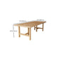 Rectangle Indoor Working Table Modern Solid Wood Meeting Desk