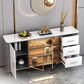 Glam Dining Room Sideboard Cassetti da tavolo e sideboard