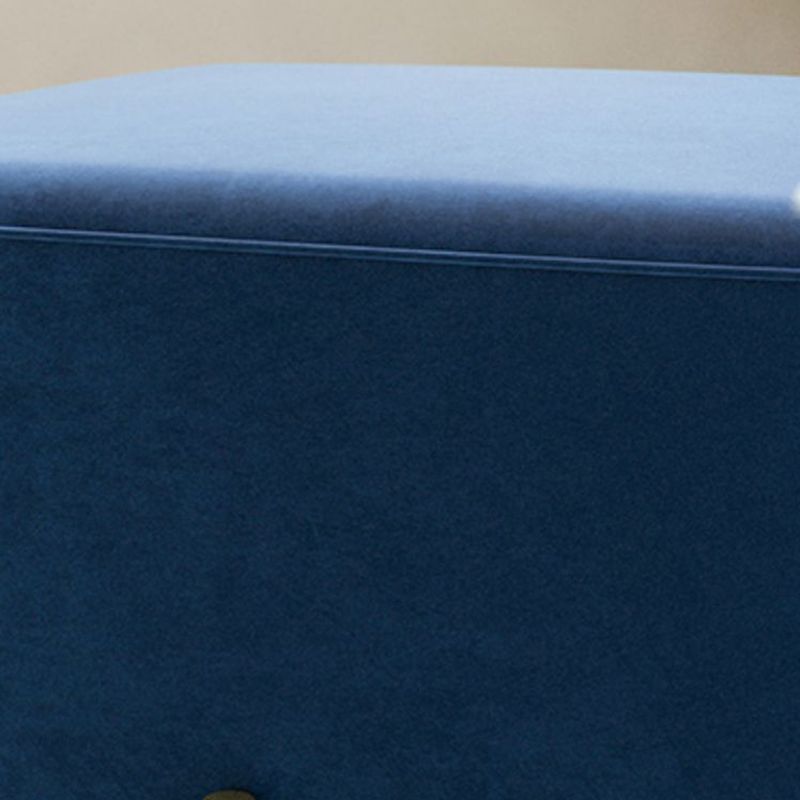 Leisure Velvet Pouf Ottoman Plain Square Water Resistant Ottoman Taverna Clearhalo 'furn' 'furn_ottomans_poufs' 'Furniture' 'Living Room Furniture' 'Ottomans & Poufs' 'ottomans_poufs' 1200x1200_926b69db-c9b1-4855-8458-47a37b95f50e