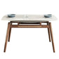 Modern Dining Round Table Sintered Stone Table with 4 Legs for Home Clearhalo 'Dining Tables & Seating' 'Dining Tables' 'dining_table' 'furn' 'furn_dining_table' 'Furniture' 'Kitchen & Dining Furniture' 1200x1200_926b944d-08ef-441d-bb7c-da4e87d8e355