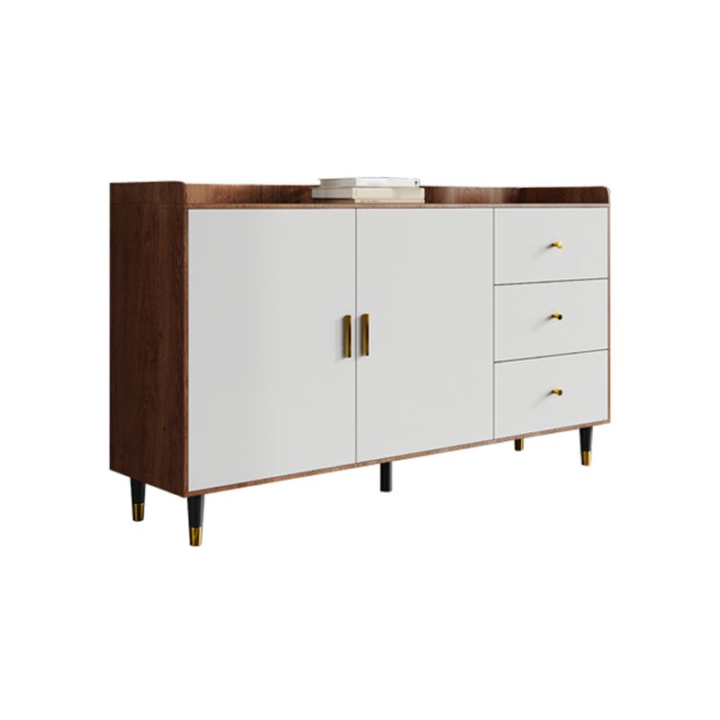 3-Drawer Dining Server Solid Wood and Manufactured Wood Cabinets Server Clearhalo 'buffet_sideboard' 'Buffets & Sideboards' 'furn' 'furn_buffet_sideboard' 'Furniture' 'Kitchen & Dining Furniture' 1200x1200_926d2df1-9fcc-4fce-b092-f3bc11dfd2f6