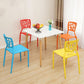 Contemporary Open Back Chair Plastic Stackable Dining Armless Side Chair Clearhalo ' kitchen&dining_furn' 'Dining Chairs' 'Dining Tables & Seating' 'dining_chair' 'furn' 'furn_dining_chair' 'Furniture' 'furniture_dining_chair' 'Kitchen & Dining Furniture' 'kitchen' 1200x1200_926ec8ad-88b2-4107-9b0a-9ffa1c0c6da3