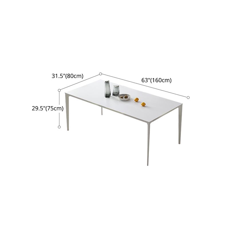 Contemporary 1/4/5/7 Pieces Dining Set Sintered Stone Dinette Furniture for Home Use Clearhalo 'Dining Room Sets' 'Dining Tables & Seating' 'dining_room_set' 'furn' 'furn_dining_room_set' 'Furniture' 'furniture_dining_room_set' 'Kitchen & Dining Furniture' 'kitchen&dining_furn' 'kitchen' 1200x1200_926f3d41-4b6d-4c1b-b7d0-20dd4478dee3