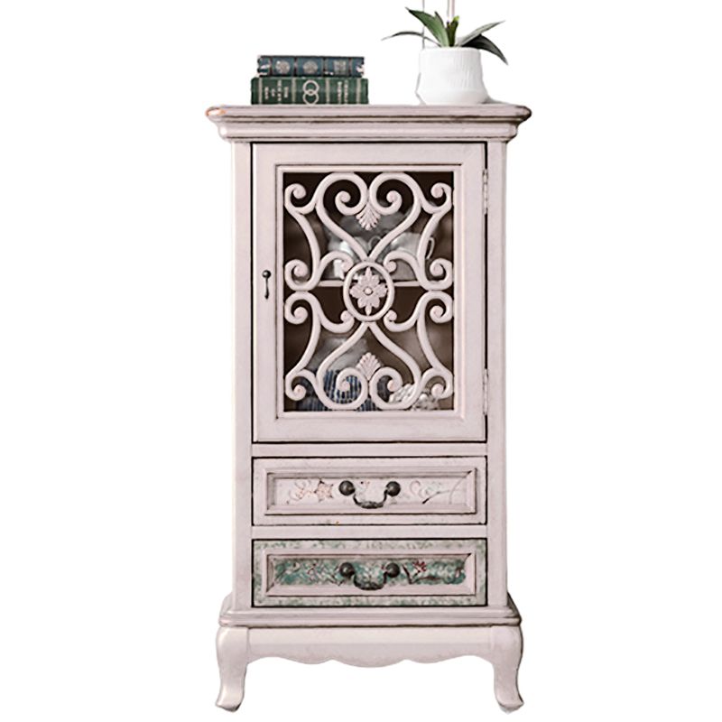Industrial Accent Cabinet with Drawers and Bracket Legs Side Cabinet Clearhalo 'Cabinets & Chests' 'cabinets_chests' 'furn' 'furn_cabinets_chests' 'Furniture' 'Living Room Furniture' 1200x1200_9270d088-8c51-47b4-969f-e26bbc59c442
