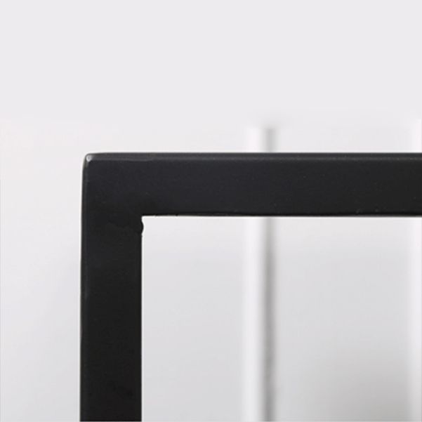 29.53-inch Tall Modern Console Table Iron Accent Table with Shelves Clearhalo 'Console Tables' 'console_tables' 'Entry & Mudroom Furniture' 'furn' 'furn_console_tables' 'Furniture' 1200x1200_9272acb4-a97b-4593-8416-0ada0120a8a0