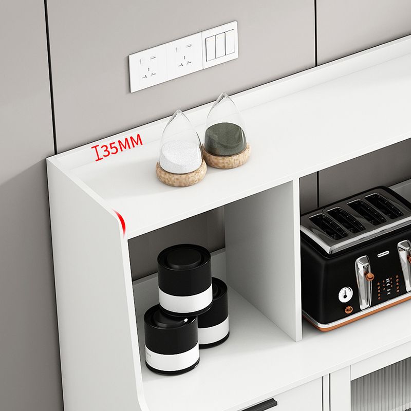 Contemporary Wood Sideboard 50-inch Height Cupboard for Living Room Clearhalo 'buffet_sideboard' 'Buffets & Sideboards' 'furn' 'furn_buffet_sideboard' 'Furniture' 'furniture_buffet_sideboard' 'Kitchen & Dining Furniture' 1200x1200_927472b8-101e-4c2c-81c2-ecd7c1e8fb24