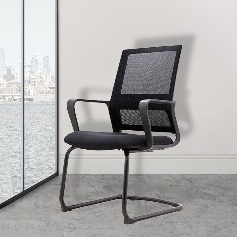 Chaise moderne sans roues de bureau sans chaise de bureau ergonomique pénible