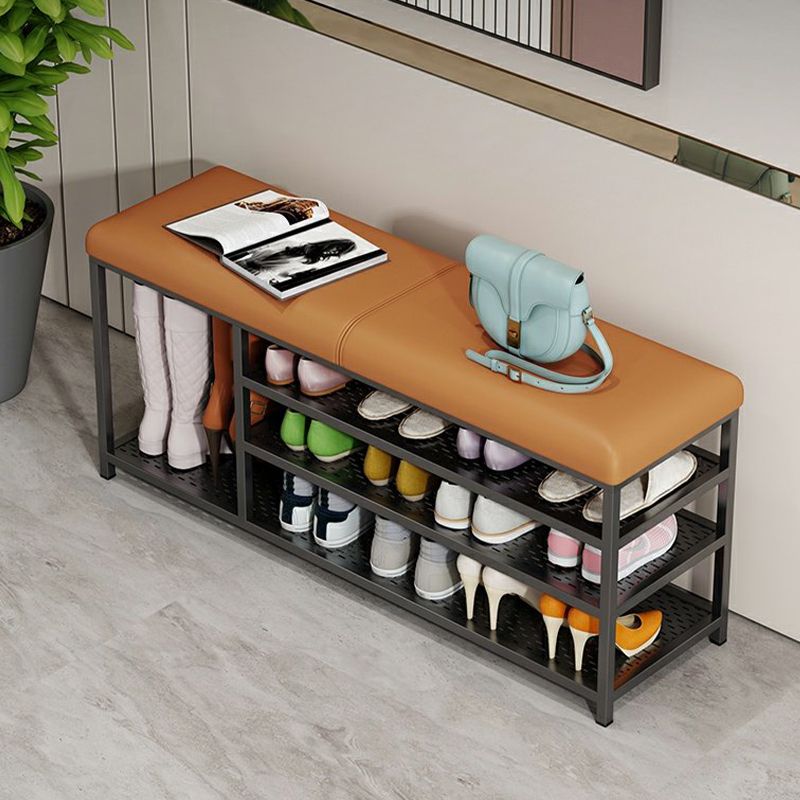Modern Style Entryway Bench Cushioned Shoe Storage Seating Bench Clearhalo 'Benches' 'Chairs & Seating' 'furn' 'furn_benches' 'Furniture' 'Living Room Furniture' 1200x1200_927cd73f-b769-4f21-86ce-5a0032ade0bd