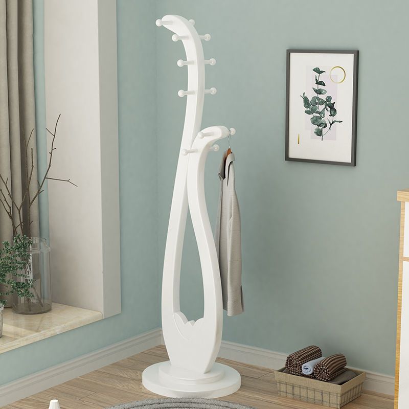 Traditional Coat Rack Solid Wood Creative Detached Floor Coat Rack ...