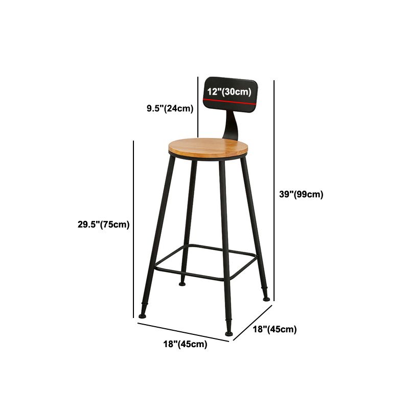 Ensemble de bar moderne 1/2/5 pièces Table de bar en bois massif avec repose-pieds tabourets de bar
