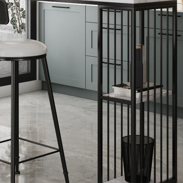 Modern Simple Counter Table 42-inch Height Artificial Marble Top Bar Table Clearhalo 'Bar Furniture' 'Bar Tables' 'bar_tables' 'furn' 'furn_bar_tables' 'Furniture' 'Kitchen & Dining Furniture' 1200x1200_927f327a-4cc6-4c42-a0a5-55eb6f014daa