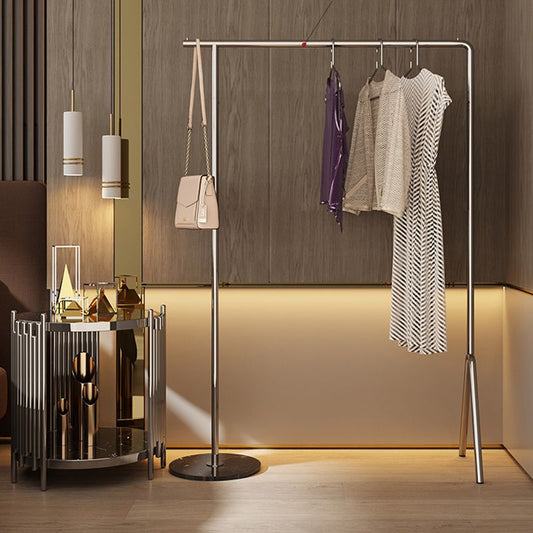 Superbe support de manteau en acier en acier inoxydable pour le salon