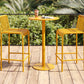 1/3/4 Pieces Industrial Round Bar Table Set Pub Table with Metal Pedestal Clearhalo 'Bar Furniture' 'furn' 'furn_home_bar_bar_sets' 'Furniture' 'Home Bars & Bar Sets' 'home_bar_bar_sets' 'Kitchen & Dining Furniture' 1200x1200_9282201a-85c4-4810-b3a9-e66f3b9f2150
