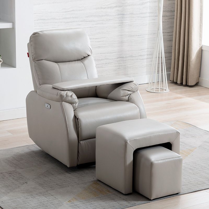 Solid Color Standard Recliner Modern Minimalist Home Single Recliner Chair