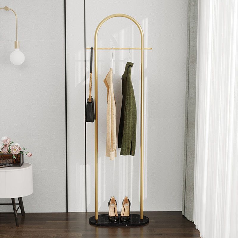 Stand da sala indipendente Glam Style Metal Hall With Coat Hook
