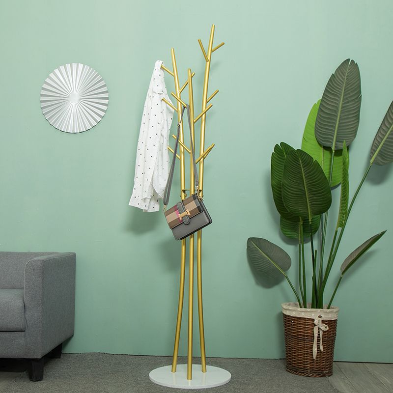 Magníficas ramas de stand de metal ramas de forma ganchos de la colgilla de abrigo