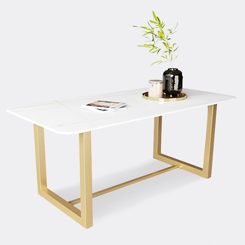 Luxury Sintered Stone Top Dining Table Rectangle Table with Trestle Base Clearhalo ' dining_table' 'Dining Tables & Seating' 'Dining Tables' 'furn' 'furn_dining_table' 'Furniture' 'furniture_dining_table' 'Kitchen & Dining Furniture' 'kitchen&dining_furn' 'kitchen' 'kitchen_dining_table' 1200x1200_92878563-fcf1-4b60-8097-8b1cffe3b708